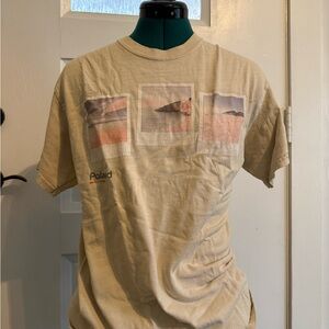 Polaroid Tan Graphic Tee